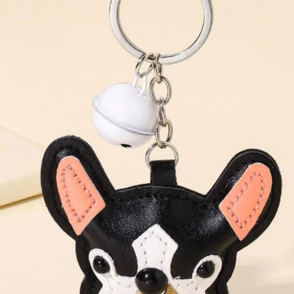HOST PICK ๐๐๐ ADORABLE DOG KEYCHAIN OR PURSE CHARM - Picture 2 of 3